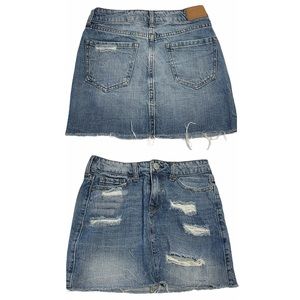 Aeropostale Women’s Size 000  Denim Mini Skirt